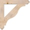 Ekena Millwork Funston Arts and Crafts Smooth Bracket w/ Offset Brace, Douglas Fir, 7 1/2"W x 42"D x 42"H BKT0806X42X42FST03SDF - alternate 3